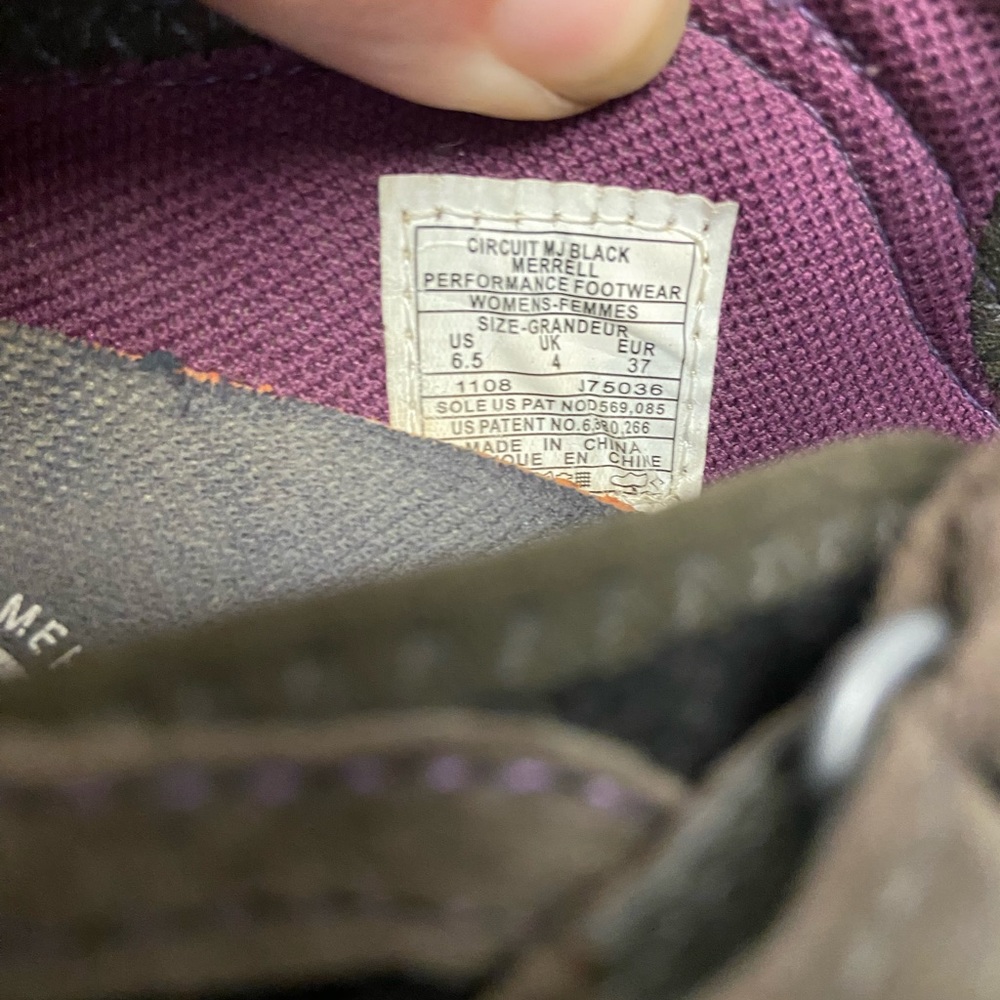 Merrell Circuit Color Block Leather Outdoor Athle… - image 7